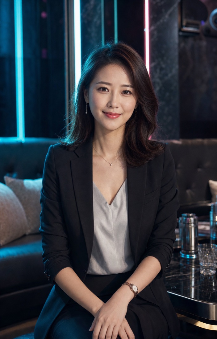 客服形象示意，AI 形象示意
